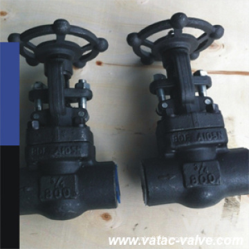 Valve de porte en acier forgé API602 800lb